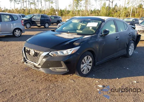 2020 Nissan Sentra S Xtronic Cvt z USA, uszkodzony, nr VIN 3N1AB8BV4LY290374